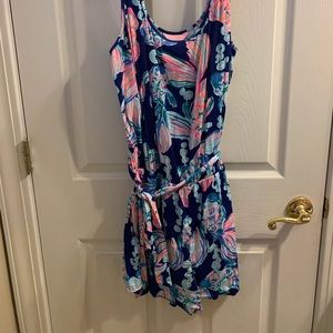 Lilly Pulitzer silk romper
